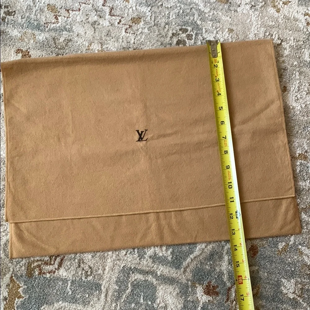 LV Louis Vuitton Tan Dust Bag